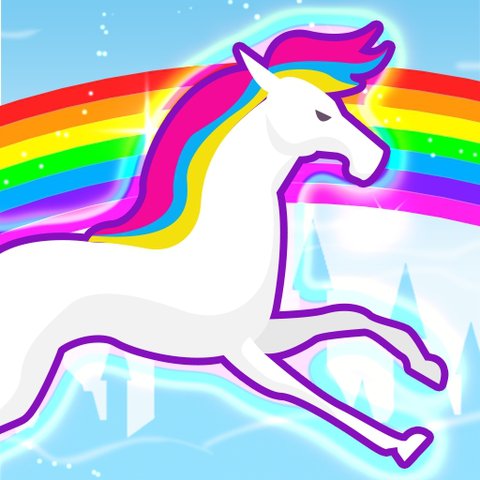 Rainbow Horse