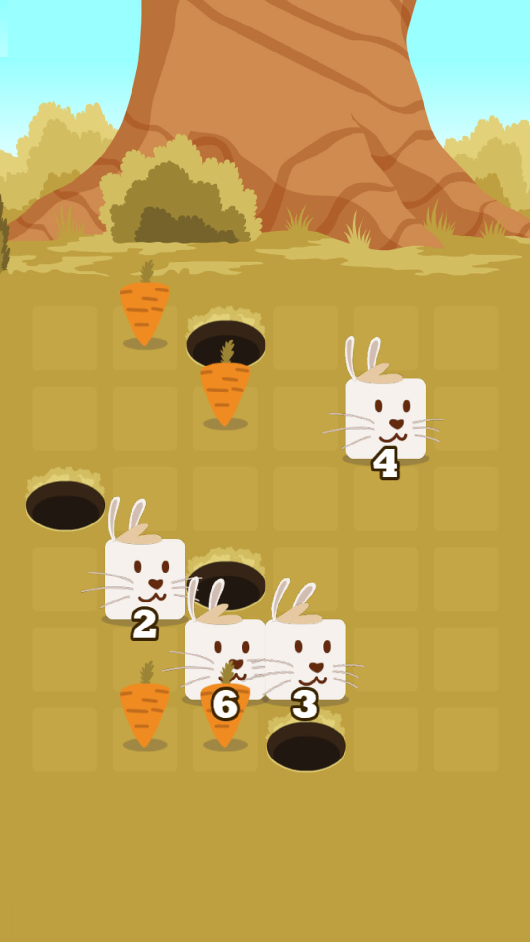 Bunny Hop Puzzle