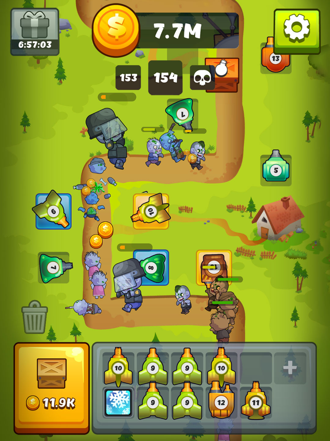 Tower Defense Zombies