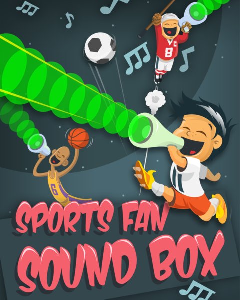 Sportfan Geluidsbox