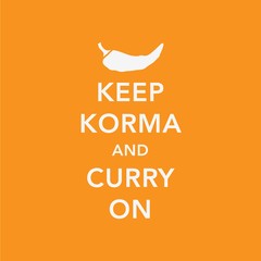 Keep Korma And Curry On