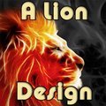 Ein Löwendesign
