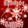 Blumen Glitter